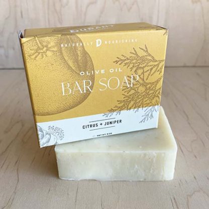 Durant Olive Oil Citrus & Juniper Soap