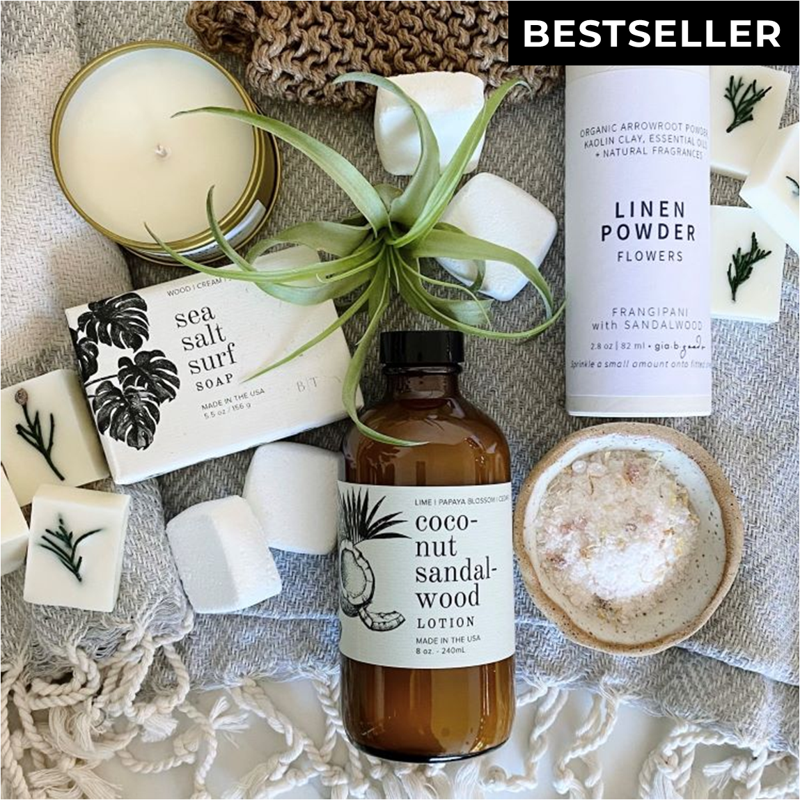 Glow Gifts Oregon Spa Gift Basket - Bestseller