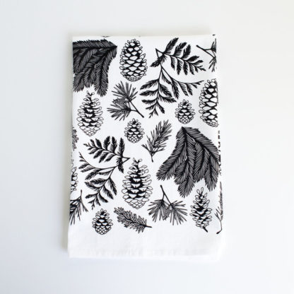 Evergreen Tea Towel