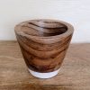 Wood & Marble Pinch Pot