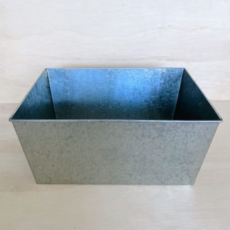 Metal Bucket - Large Rectangular
