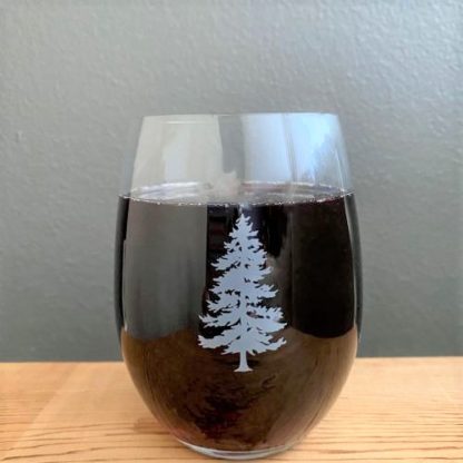 Douglas Fir Wine Tumbler