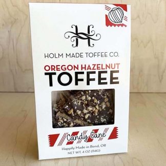 Holm Made Oregon Hazelnut Toffee - Candy Cane