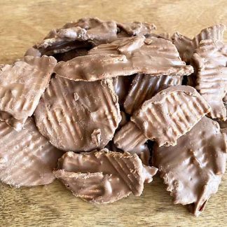 Puddin River Milk-Chocolate-Covered Potato Chips