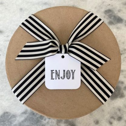 Round Kraft GLOW Gift Box