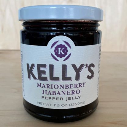 Kellyls Marionberry Habanero Jelly