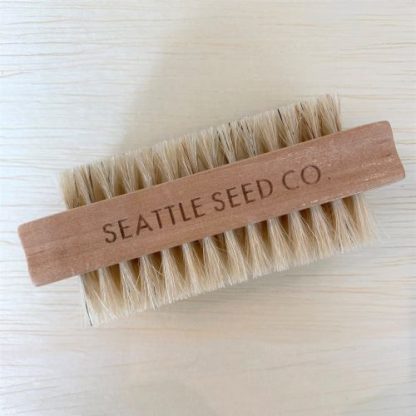 Seattle Seed Co Nail + Vegetable Brush