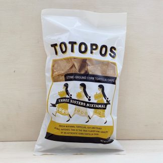 Three Sisters Nixtamal Totopos Tortilla Chips