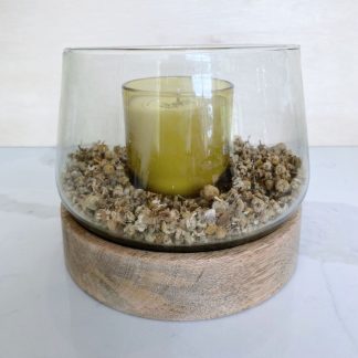 Wood Hurricane Container