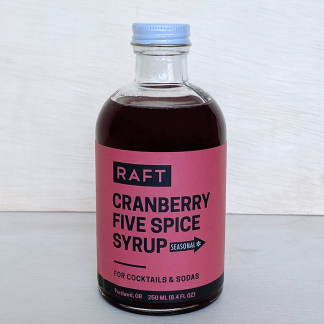 RAFT Cranberry Five Spice Syrup
