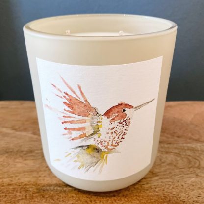 HALO ART & DESIGN Hummingbird Candle