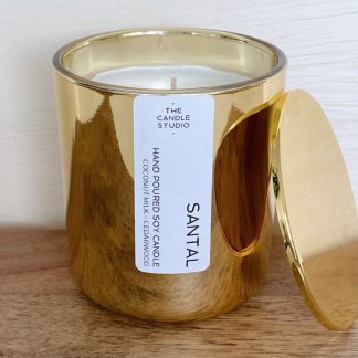 GLOW CANDLE STUDIO Good Aura Gold - Santal