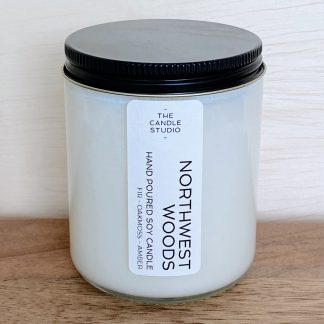 GLOW CANDLE STUDIO Signature EARTHY WOODSY MASCULINE Soy Candles