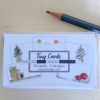 HALO ART & DESIGN Tiny Cards Set