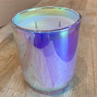 Iridescent Large Candle