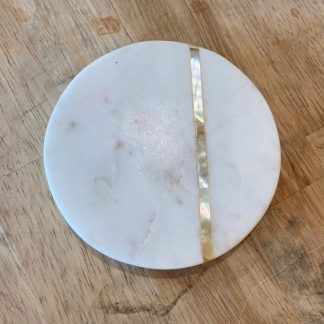 Marble & Gold Coaster