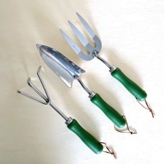 Stainless Steel & Wood Garden Tools