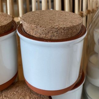 Terra-Cotta With Cork Candle