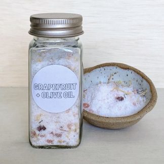 Sea of Roses Large Grapefruit + Olive Oil Milk Bath Salts