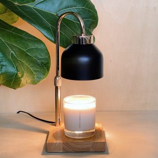 Black Candle Lamp