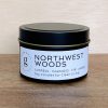 Glow Candle Studio Travel Tin - NORTHWEST WOODS