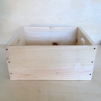 Gift Wrap - Wooden Crate